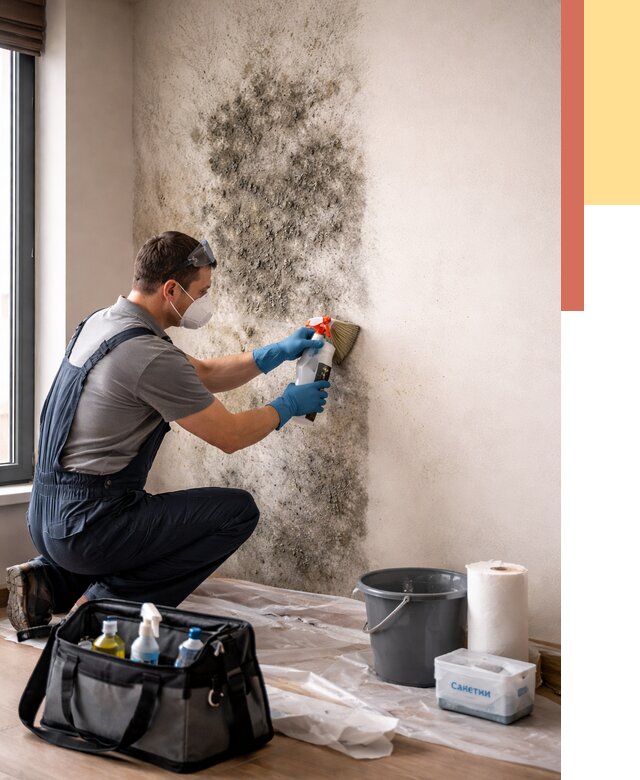 Удаление плесени со стен в Можге от 2178 руб. — быстро и недорого | ОТДЕЛОЧНИК-Мжг