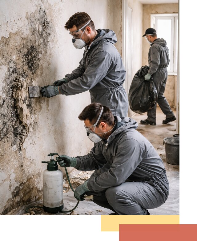 Удаление плесени со стен профессионально в Можге