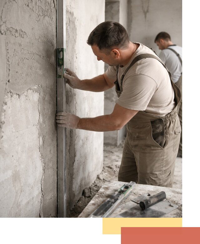 Установка штукатурных маяков в Можге с гарантией качества