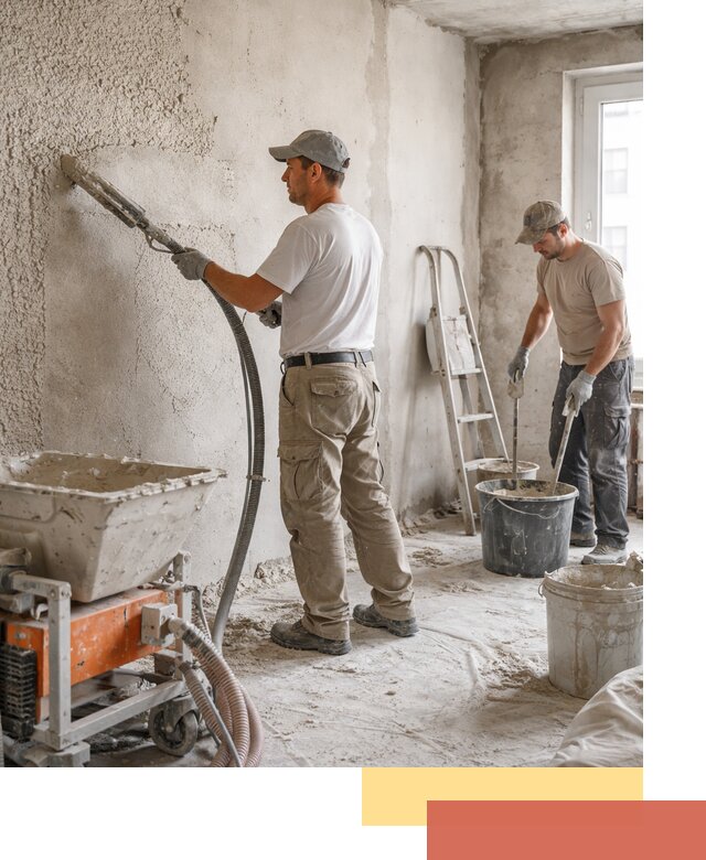 Машинная штукатурка стен в Можге — быстро и качественно