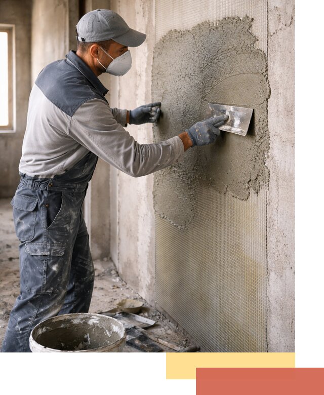 Штукатурка стен по сетке в Можге под ключ качественно и быстро