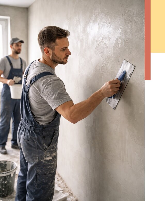 Глянцевание штукатурки стен в Можге от 7596 руб. — услуги и затирка | ОТДЕЛОЧНИК-Мжг