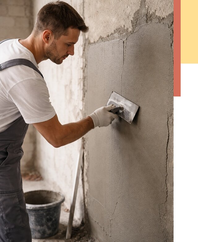 Штукатурка стен под плитку в Можге от 4254 руб./м2 — выравнивание под плитку | ОТДЕЛОЧНИК-Мжг