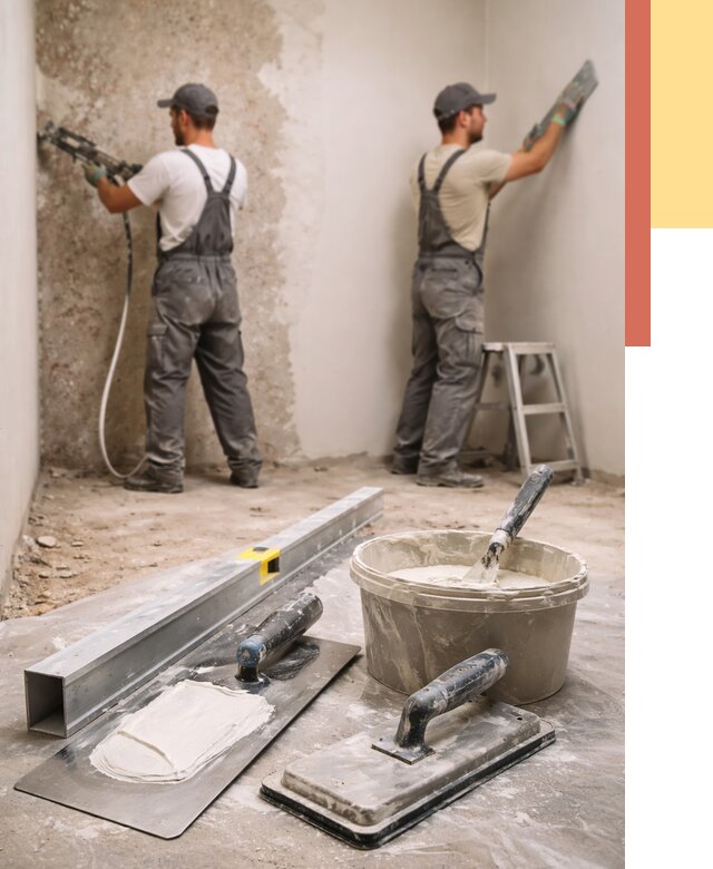 Штукатурка стен под обои в Можге от 4558 руб./м2 — выравнивание под обои | ОТДЕЛОЧНИК-Мжг