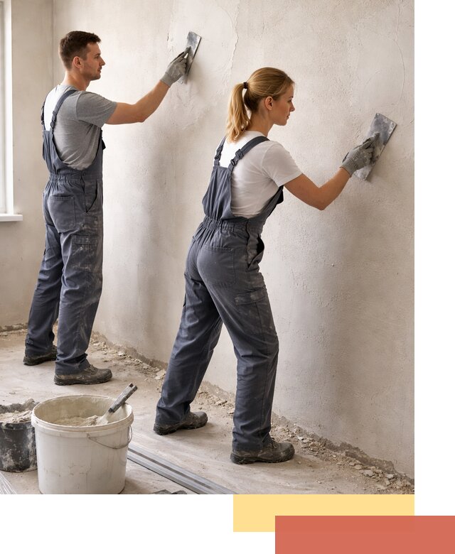 Штукатурка стен под обои в Можге профессионально и быстро