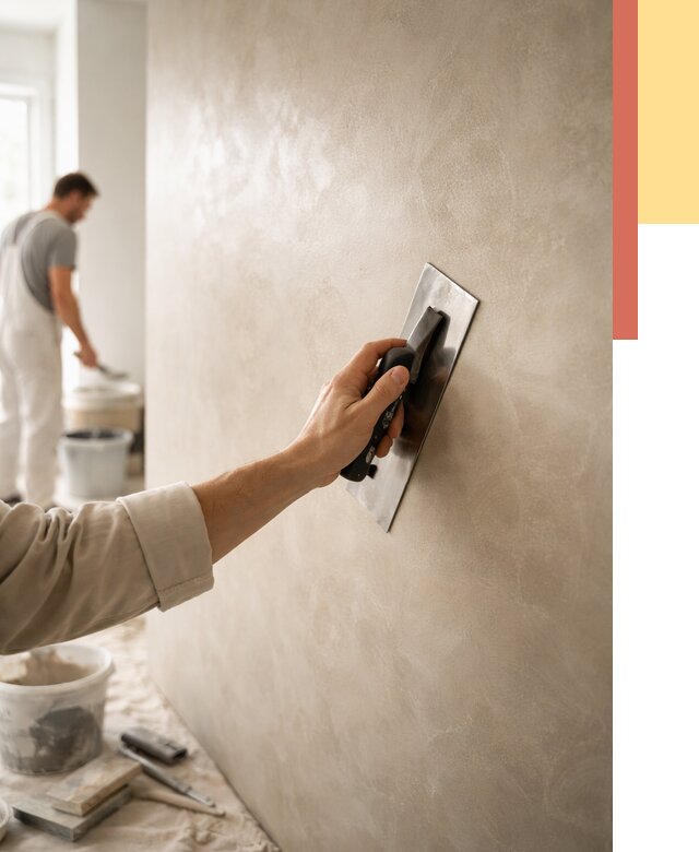 Венецианская штукатурка в Можге от 3545 руб/м² — нанесение стен под ключ | ОТДЕЛОЧНИК-Мжг