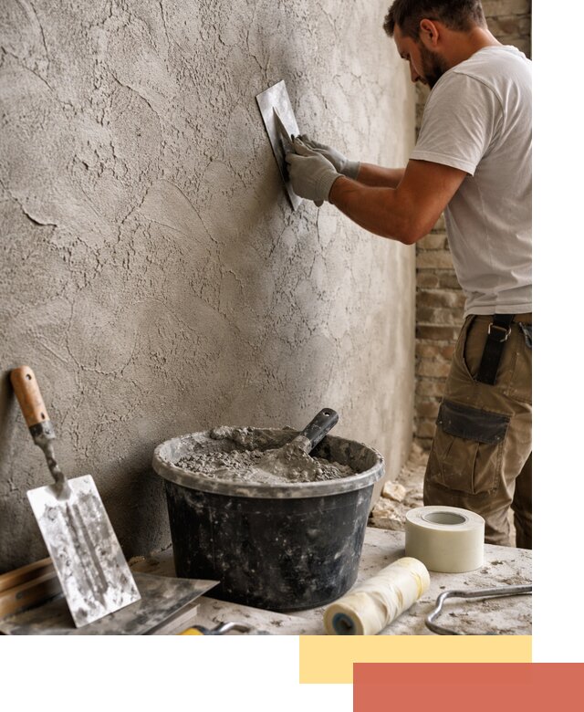 Декоративная штукатурка лофт в Можге — отделка стен и потолков