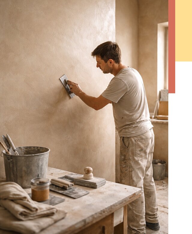 Марокканская штукатурка таделакт в Можге под ключ от 4254 руб. | ОТДЕЛОЧНИК-Мжг