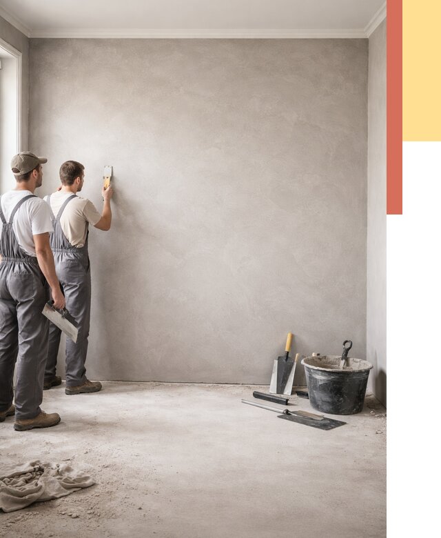 Микробетон на стены в Можге от 1266 руб. — нанесение и отделка | ОТДЕЛОЧНИК-Мжг