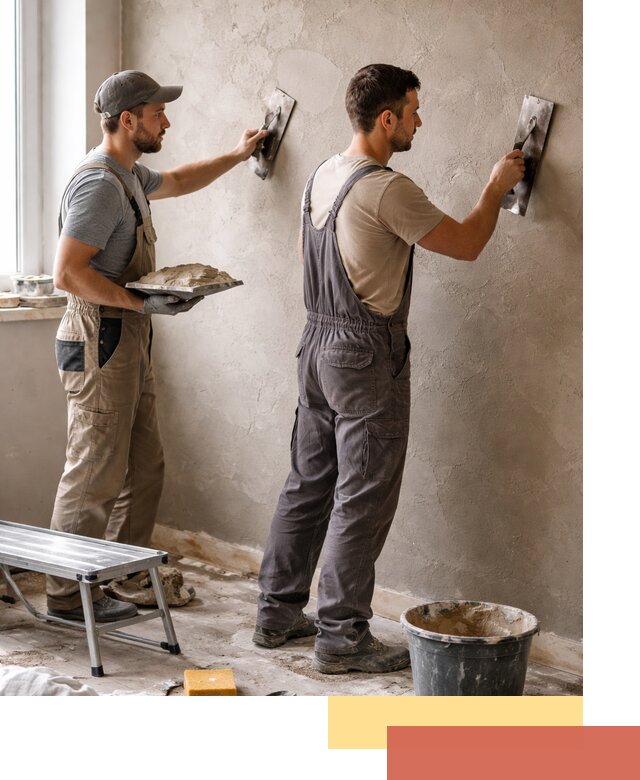 Ремонт декоративной штукатурки и восстановление фактуры в Можге