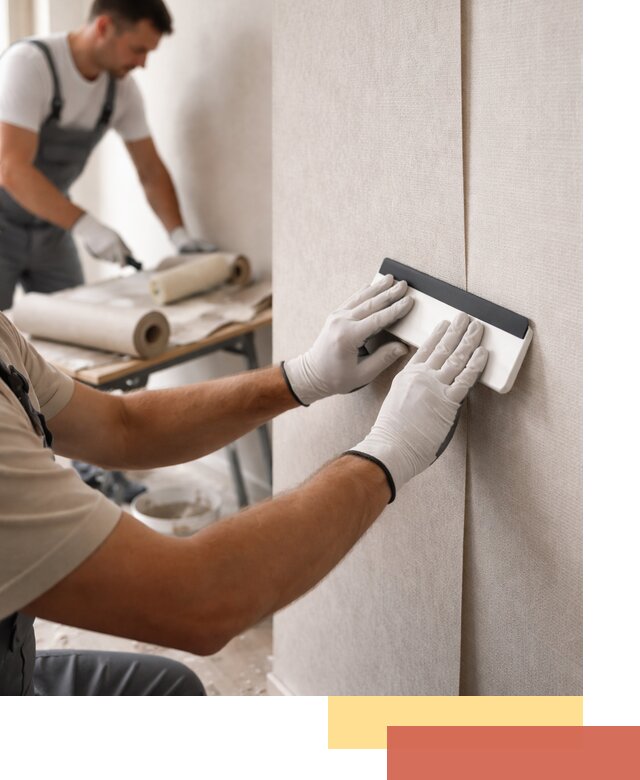 Поклейка обоев под покраску в Можге профессионально и быстро