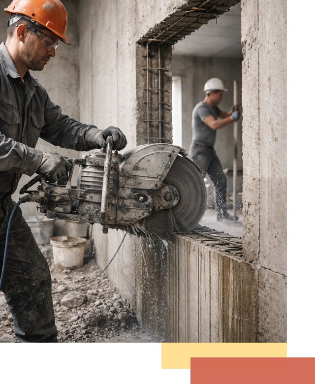 Алмазная резка проемов в Можге быстро и точно