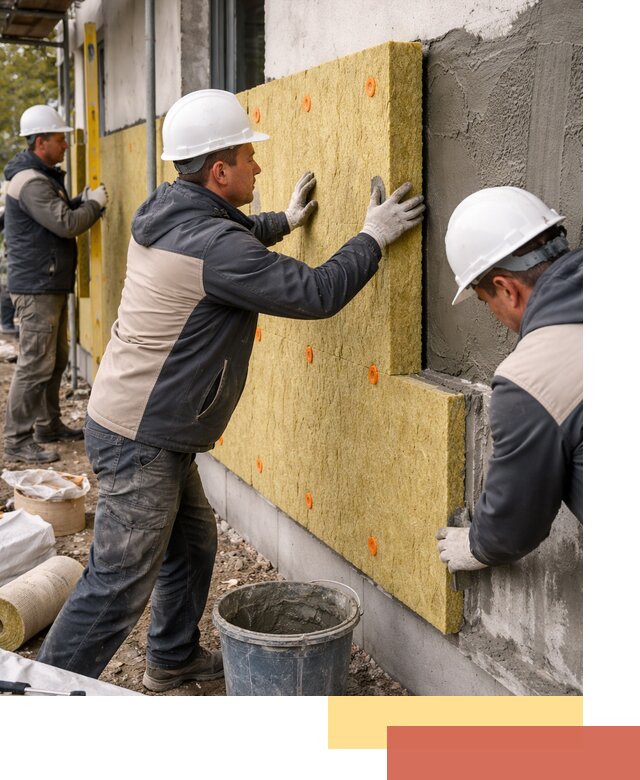 Утепление стен минватой в Можге — тепло и звукоизоляция