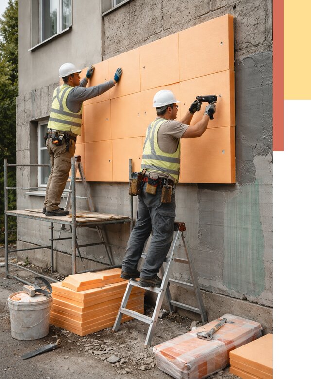 Утепление стен пеноплексом в Можге от 1874 руб./м2 — быстро и недорого | ОТДЕЛОЧНИК-Мжг