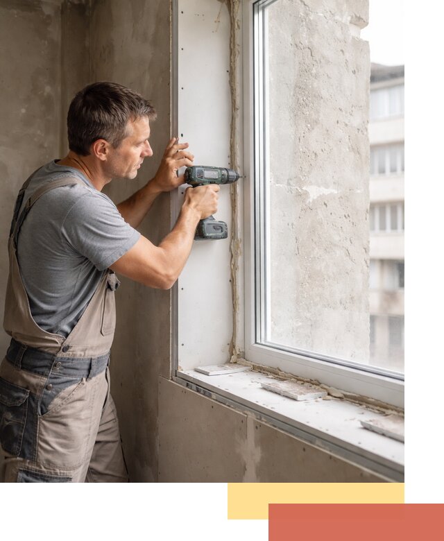 Монтаж гипсокартонных откосов в Можге под ключ