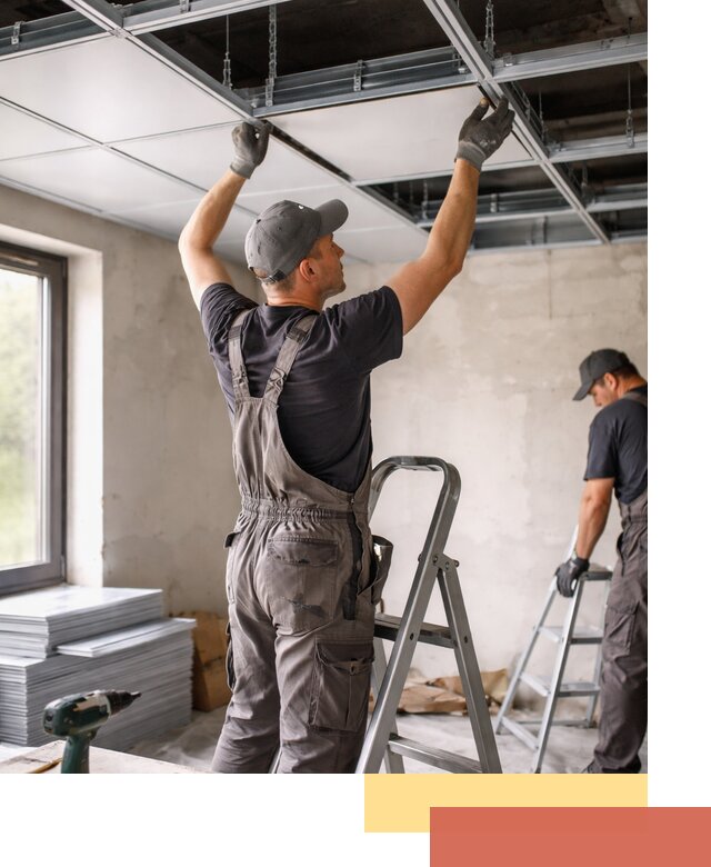 Монтаж кассетного потолка в Можге качественно и быстро