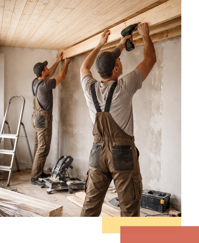 Монтаж потолка из вагонки в Можге профессионально и аккуратно