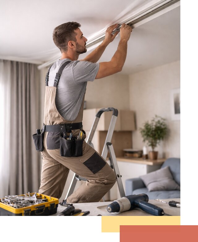 Ремонт натяжных потолков в Можге — качественно и оперативно