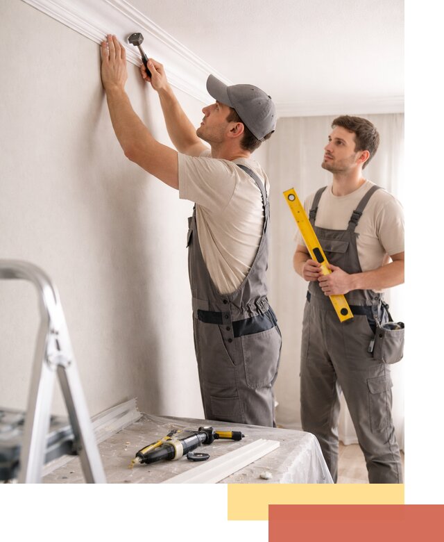 Монтаж потолочного плинтуса в Можге качественно и быстро